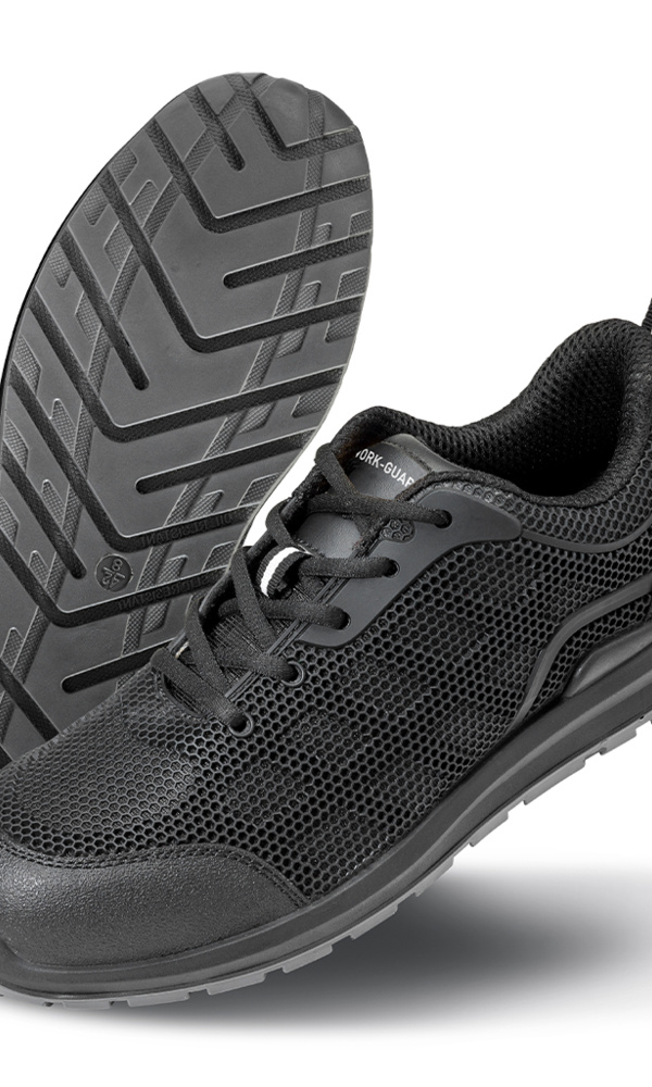 Result Work-Guard All Black Safety Trainers Thumbnail