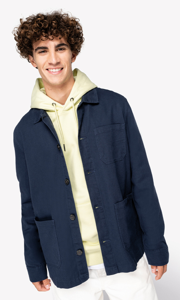 Native Spirit Native Spirit Worker Faded Jacket NS610 Native Spirit Worker Faded Jacket Thumbnail