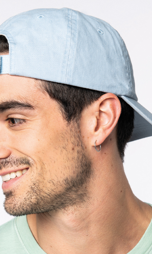 Native Spirit Organic Cotton Faded Cap NS040 Organic Cotton Faded Cap Thumbnail