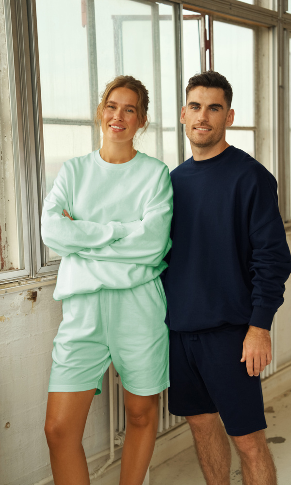 Neutral Tiger Cotton Oversized Sweatshirt T63011 Tiger Cotton Oversized Sweatshirt Thumbnail