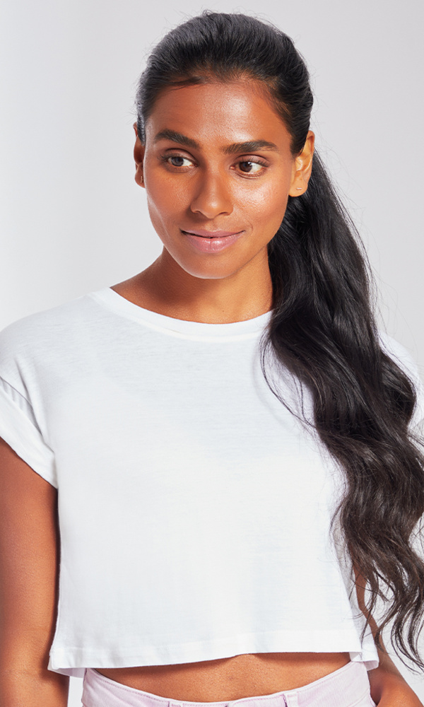 Mantis Mantis Ladies Organic Cropped T-Shirt M96 Mantis Ladies Organic Cropped T-Shirt Thumbnail