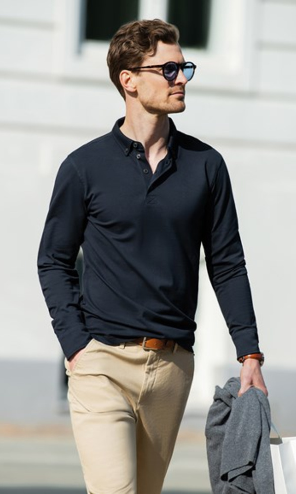 Nimbus Carlington – Deluxe long sleeve polo shirt NB71M Carlington – Deluxe long sleeve polo shirt Thumbnail