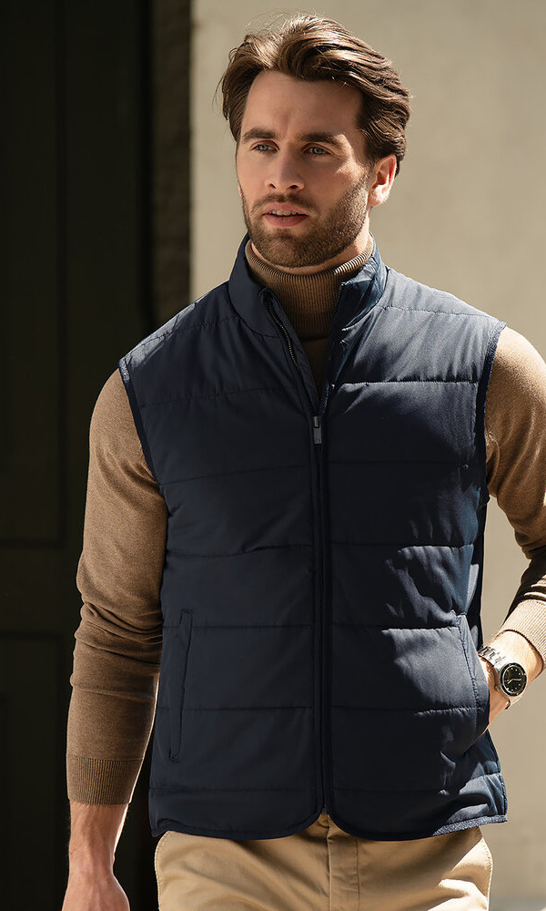 Nimbus Hudson – horizontal quilted gilet N114M Hudson – horizontal quilted gilet Thumbnail
