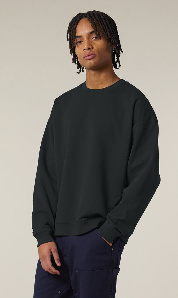 Sweatshirts Organic cotton custom T shirts eco embroidery print I Dress Myself