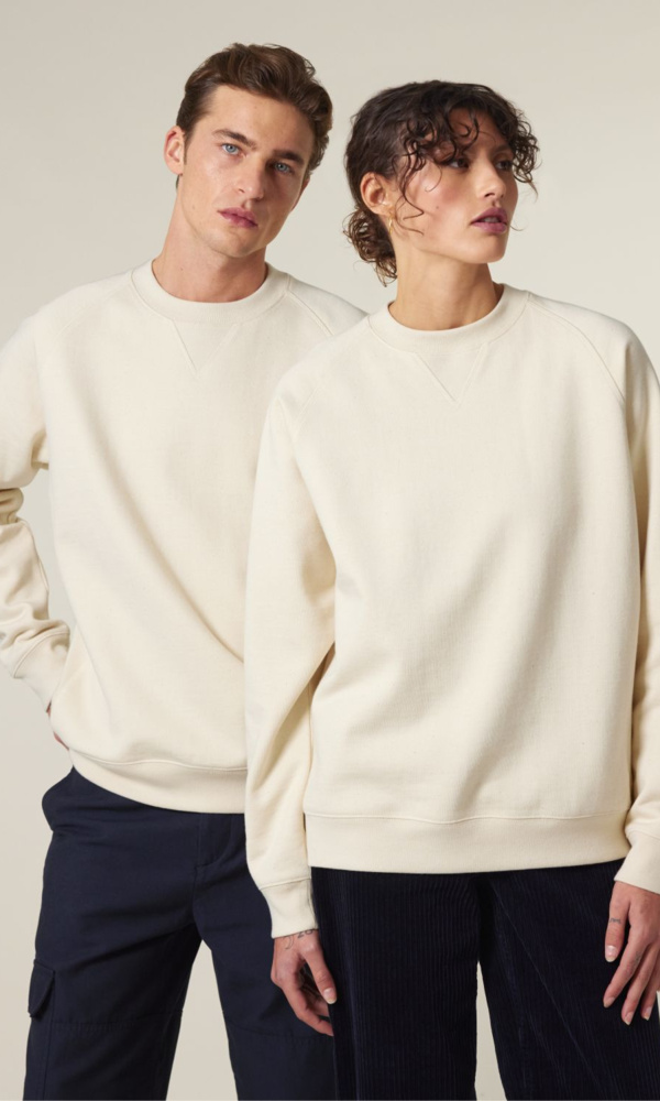 Sweats Hoodies Organic cotton custom T shirts eco embroidery print I Dress Myself