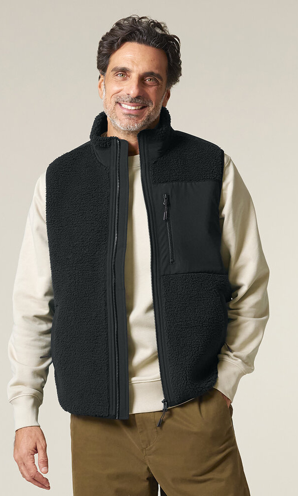 Stanley/Stella LINER - UNISEX SLEEVELESS SHERPA JACKET  STJU249 LINER - UNISEX SLEEVELESS SHERPA JACKET Thumbnail