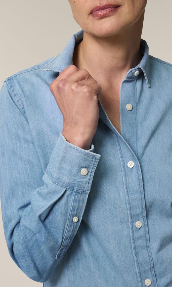 Stanley/Stella Stella Denim Organic Women's Shirt  STWW970 Stella Denim Organic Women's Shirt  Thumbnail